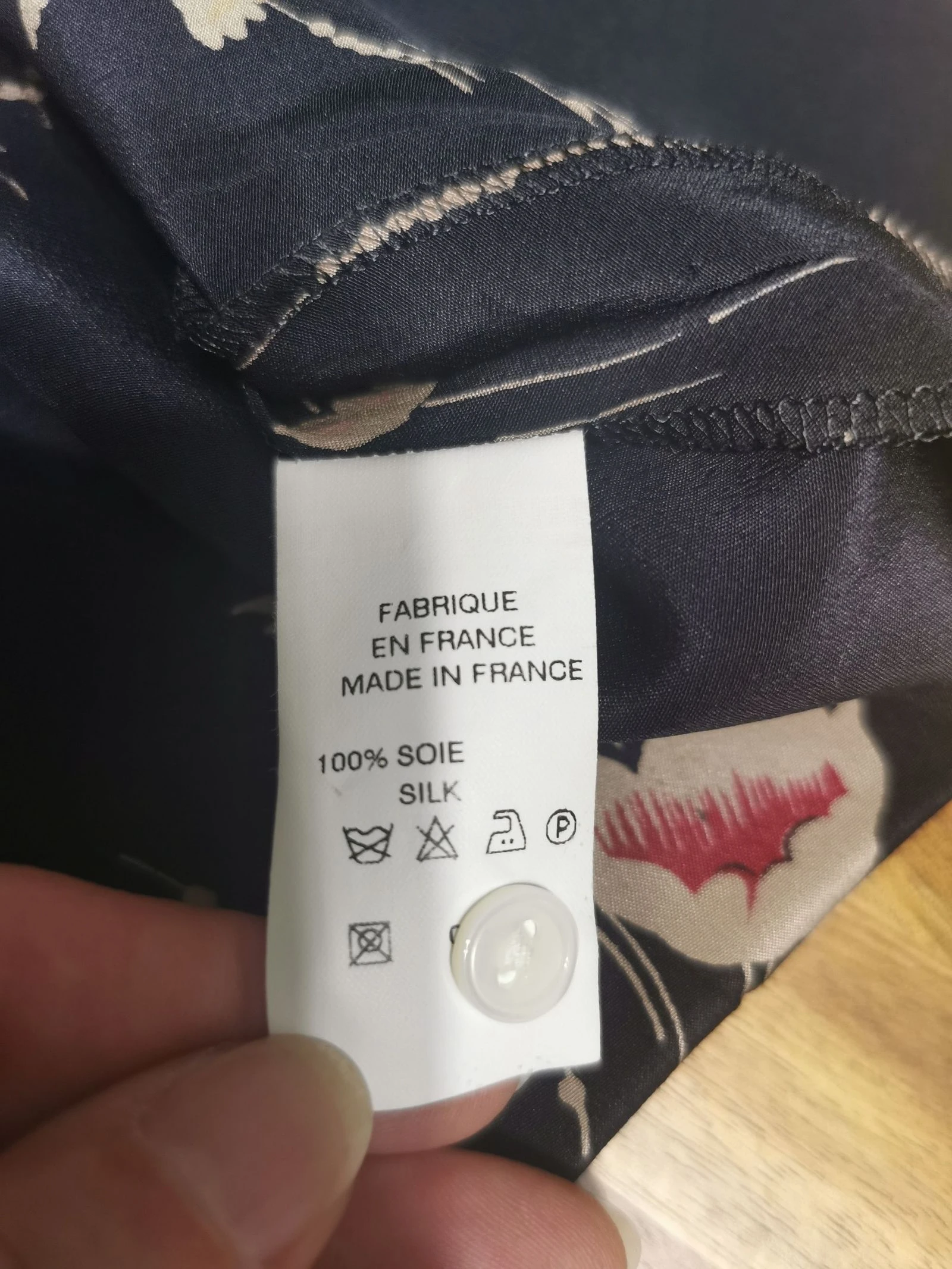 Saia Cacharel 100% seda tamanho 36 – photo 8